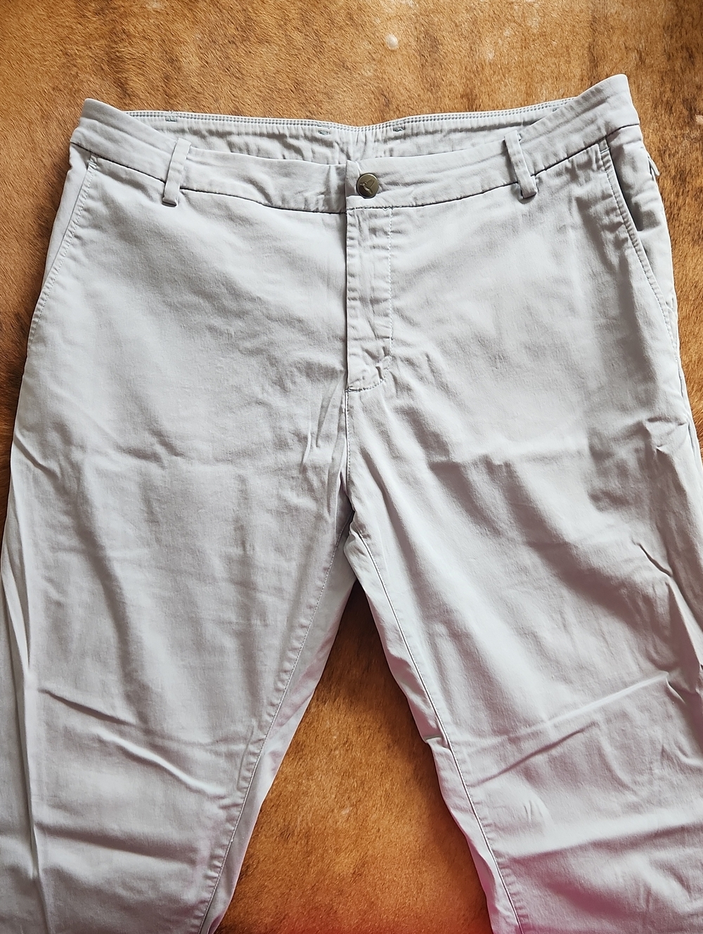 Birddog Golf Pant Size 34x34 Light Grey Built In Liner